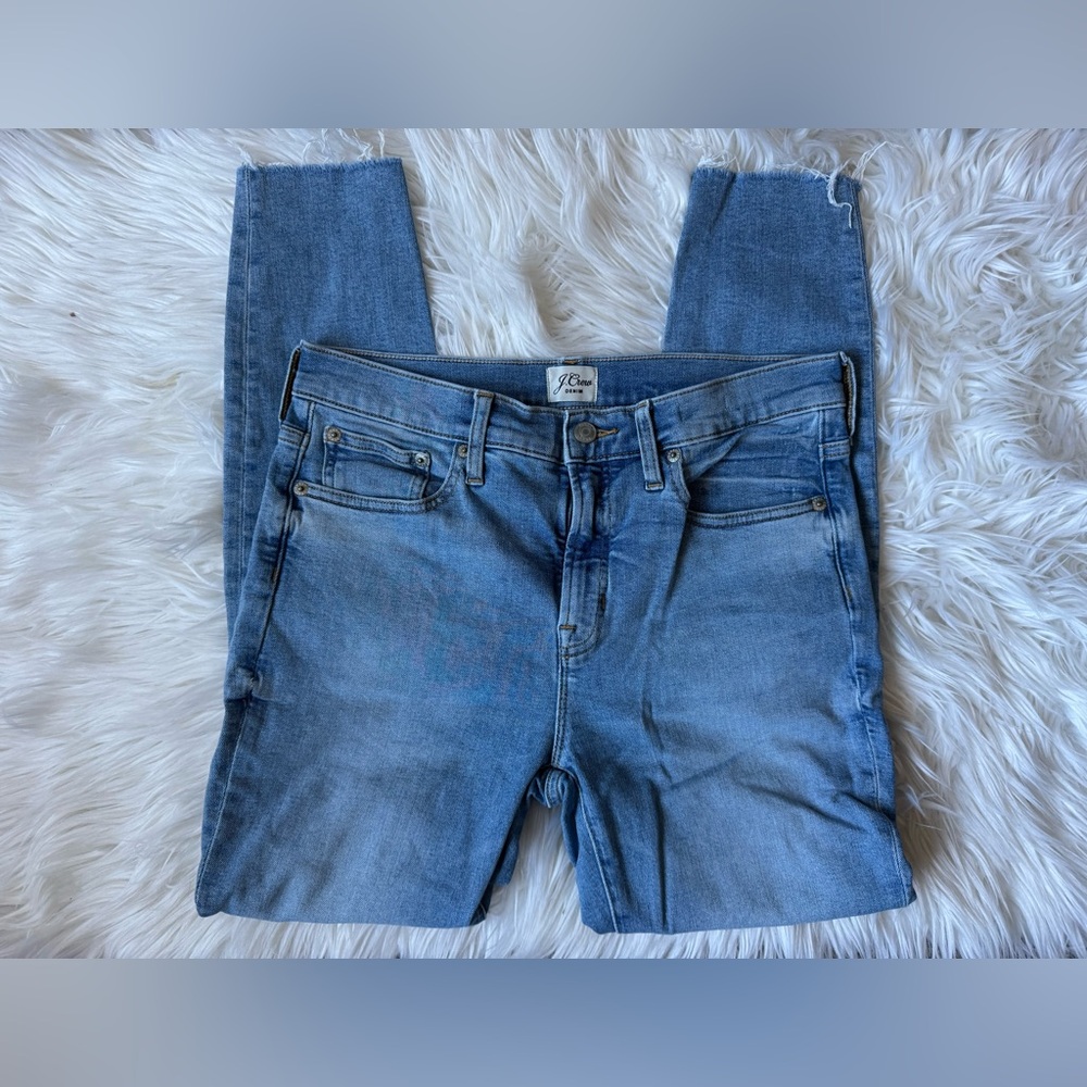 J. Crew 9” Toothpick Jeans